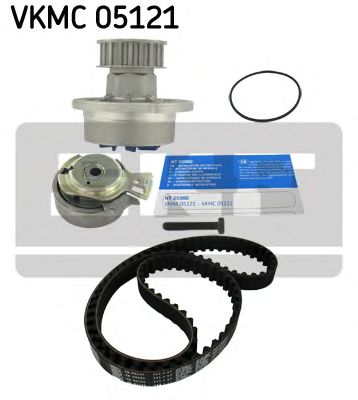 VKMC 05121 SKF - Насос охолоджуючої рідини + комплект зубчатого ремня1